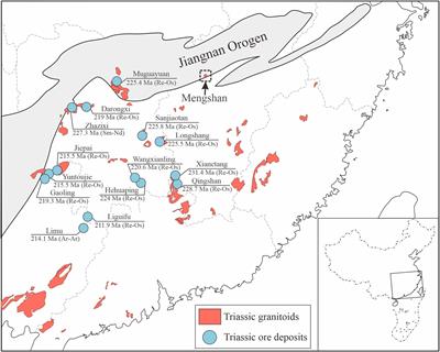 Petrogenesis, Redox State, and Mineralization Potential of Triassic Granitoids in the Mengshan District, South China